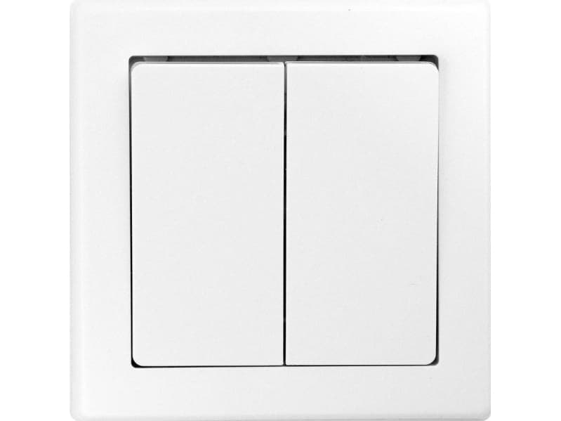 Timex Double switch 10A 250V candlestick flush-mounted switch Jowisz WP-2/JW Timex 0414
