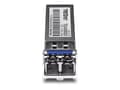 Miniatyrbilde 4 av 5: TRENDnet TEG-MGBS20 - SFP (mini-GBIC) transceivermodul - 1GbE - 1000Base-LX - LC-enkeltmodus - opp til 20 km - 1310 nm - TAA-samsvar