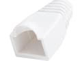 Miniatyrbilde 1 av 2: Unitek RJ45 pluggdeksel, 6 mm, 100 stk hvit