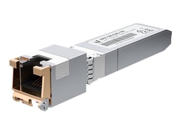 Ubiquiti UACC-CM-RJ45-1G - SFP-sändar/mottagarmodul (mini-GBIC) - 1GbE - 1000Base-T, 10Base-T, 100Base-TX - RJ-45 - upp till 100 m