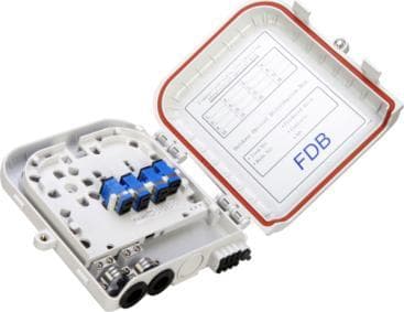 Alantec Tight IP65 abonnentpanel (8 x SC simplex) med nøkkellås 8 ALANTEC-fibre - ALANTEC