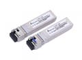 Miniatyrbild 3 av 5: Extralink - SFP+ sändar/mottagarmodul - 10GbE, SONET/SDH - WDM - LC enkelläge - upp till 20 km - 1270 nm / 1330 nm (paket om 2)