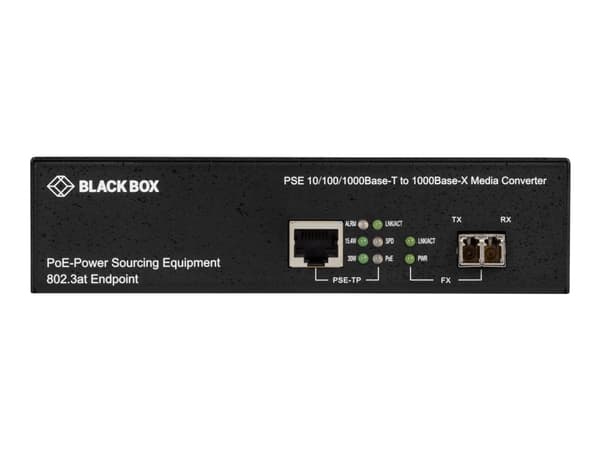 Black Box POE Media Converter MMLC