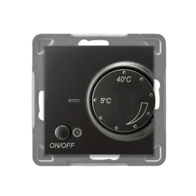 Ospel RTP-1YN/m/50, Antracit, IP20, 230 V, 71 mm, 52 mm, 71 mm