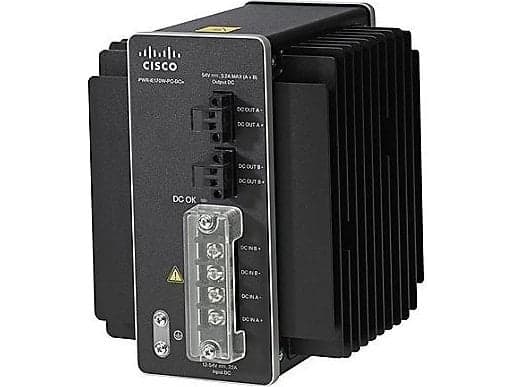 Cisco DC-DC Power Module for POE solution - Strömomvandlare (kan monteras på DIN-skena) - 10.8 - 60 V - 170 Watt - för Industrial Ethernet 4000 Serie