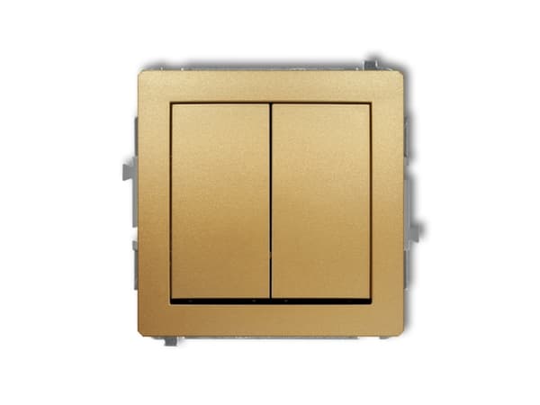 Karlik 29DWP-2, Nivåbrytare, Guld, IP20, IP44, 250 V, 10 A