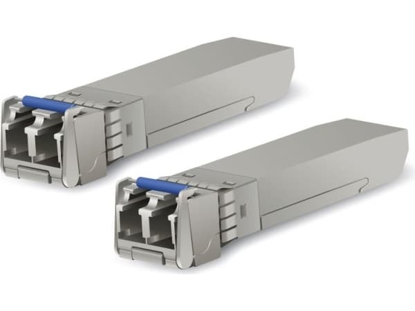 Ubiquiti UACC-OM-SM-10G-D - SFP+ transceiver modul - 10 GigE - LC enkelttilstand - op til 10 km - 1310 nm (pakke med 2)