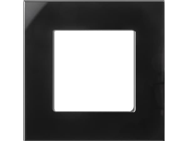 Maclean Maclean MCE730B enkel glassramme, sort, 86x86mm