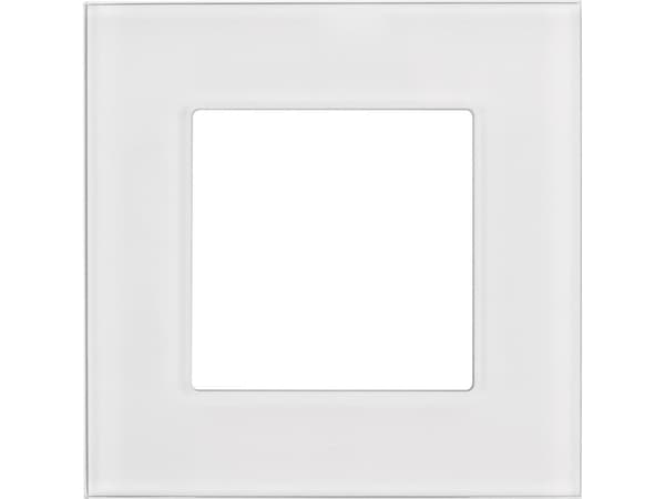 Maclean Maclean MCE730W enkel glassramme, hvit, 86x86mm