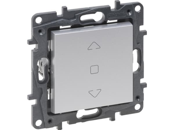Legrand Niloe Step jalusibrytare 863344 3-position aluminium