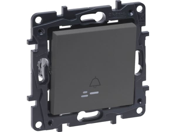 Legrand Niloe Step ringklocka knapp 863410 belyst stål