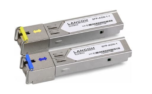 LANCOM SFP-BiDi1550-SC1 - SFP (mini-GBIC) transceiver modul - GigE - 1000Base-BX20 - SC/UPC enkelttilstand - op til 20 km - 1310 nm / 1550 nm (pakke