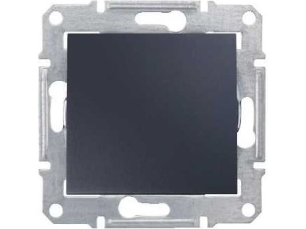 Schneider Electric Double pole switch Sedna 16A graphite (SDN0200270)