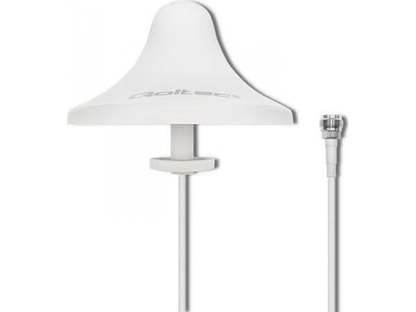 Qoltec - Antenne - Kuppel - Wi-Fi - 5 dBi - rundtstrålende - innendørs