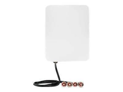 LANCOM AirLancer ON-QT60 - Antenne - Wi-Fi - 7 dBi (for 2,4 GHz), 7 dBi (for 5 - 6 GHz) - rundtstrålende - utendørs, kan monteres på vegg, stangmonte