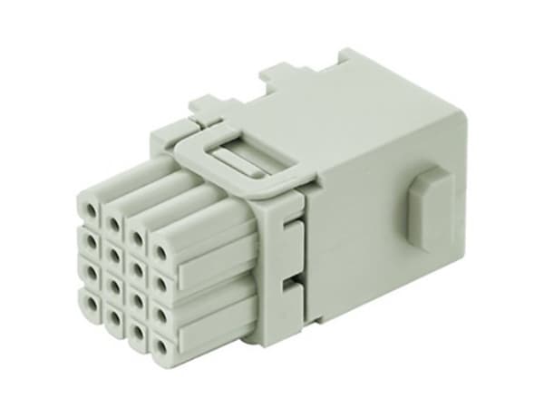 Harting Han Domino HD cube, crimp (F.1) 09149161101 Industristikforbindelse Amphenol C146 Indhold: 2 stk