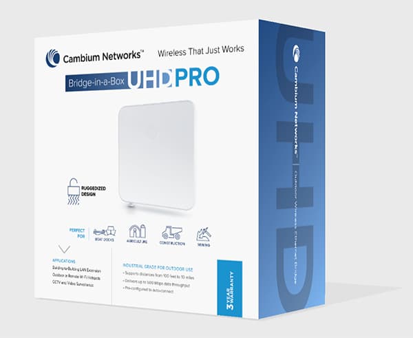 Cambium Networks ePMP Bridge-in-a-Box UHD PRO - Trådløs bro
