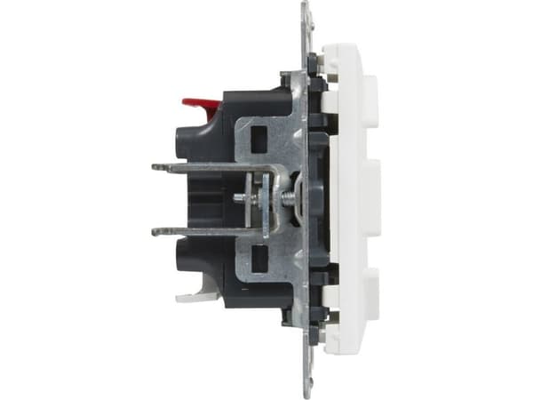 Legrand SUNO - Rullesjalusibryter - 6 AX - 250 V~ - 3 posisjoner: opp, ned, stopp - direkte rullelukkerkontroll, Hvit - Legrand 721139 himp