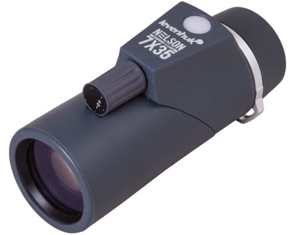 Levenhuk Nelson 7x35, 415 g, 180 mm, 90 mm, 70 mm, -20 - 55 ° C, Grå