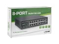 Miniatyrbild 4 av 5: InLine 32308H, Gigabit Ethernet, 10,100,1000 Mbit/s, IEEE 802.3, IEEE 802.3ab, IEEE 802.3af, IEEE 802.3at, IEEE 802.3u, Sort, PoE, Strøm, 56 V