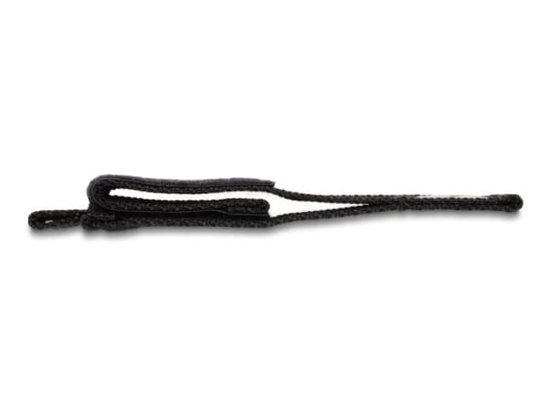 Delock - Krok- og sløyfefesteinnretning - heavy-duty with fastening eye - 43.5 cm - svart (en pakke 5)