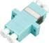 Alantec Multimode fiberoptisk adapter OM3 LC dupleks ALANTEC - ALANTEC