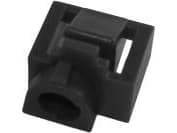 Alantec RJ45 socket lock against unauthorized connection, black color. ALANTEC - ALANTEC