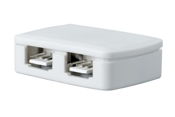 YourLED Quadruple Splitter, White