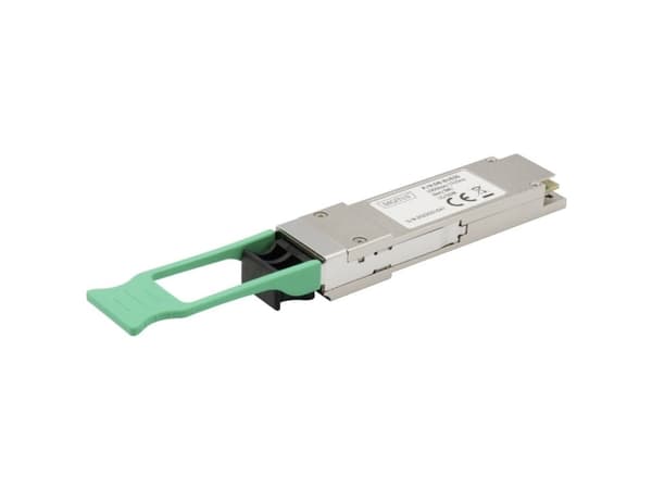 DIGITUS DN-81630 - QSFP28-sender-/mottakerenhet - 100GbE - 100GBase-CWDM4 - MTP/MPO-multimodus - opp til 100 m - 850 nm