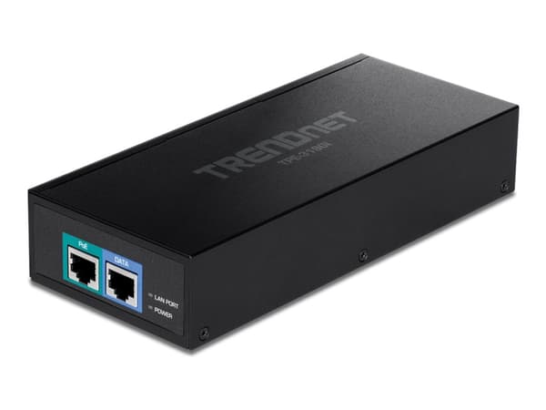 TRENDnet TPE-319GI - Strøminjektor - 90 watt - utgangskontakter: 1 - TAA-samsvar