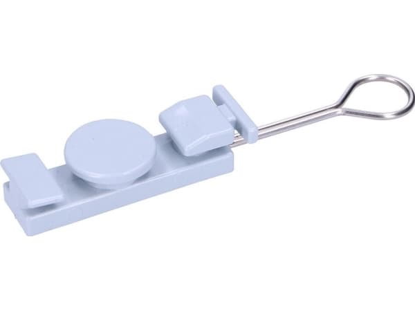 Extralink FTTH CABLE HOLDER, Kaapelinpidike, Seinä, ABS-synteettinen, Valkoinen