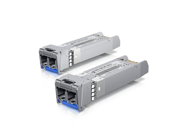 Ubiquiti UACC-OM-SM-10G-D-20 - SFP+ sändar/mottagarmodul - 10GbE - LC enkelläge - upp till 10 km - 1310 nm (paket om 20)