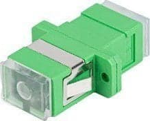 SM SC/APC SIMPLEX FIBEROPTISK ADAPTER KLAR LOCK 25ST LANBERG