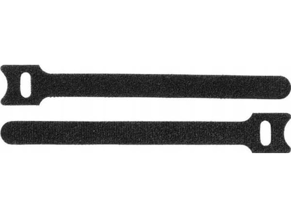 ProXtend ProXtend Hook and Loop 15cm x 12mm Black 10pcs