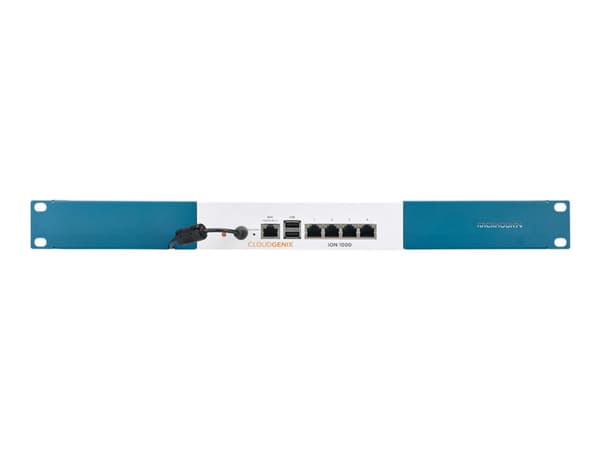 Rackmount.IT PA-Rack - Monteringssett for nettverksenhet - rackmonterbar - asurblå, RAL 5009 - 1U - 19" - for Palo Alto Networks Prisma SD-WAN ION 10