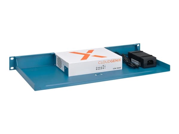 Rackmount.IT PA-Rack - Monteringssett for nettverksenhet - rackmonterbar - asurblå, RAL 5009 - 1U - 19" - for Palo Alto Networks Prisma SD-WAN ION 10