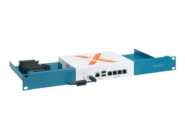 Rackmount.IT RM-PA-T4, Kiinnityskiinnike, Sininen, 1U, Prisma SD-WAN ION 1000, 482 mm, 217 mm