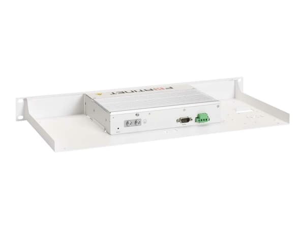 Rackmount.IT RM-FR-T16 - Monteringssett for nettverksenhet - rackmonterbar - hvit, RAL 9003 - 1U - 19" - for Fortinet FortiGate Rugged 60F, 60F-3G4G