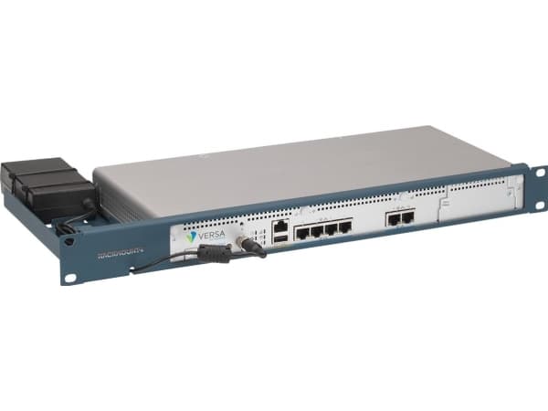 Rackmount.IT RM-VN-T1 - Verkkolaitteiden asennussarja - telineasennettava - metallisininen - 1U - 19"