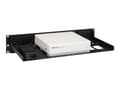 Miniatyrbild 3 av 5: Rackmount.IT RM-DE-T1 - Monteringssats för nätverksenhet - rackmontering - black (RAL 9005) - 2U - 19" - för VMware SD-WAN Edge 610, 620, 640, 680