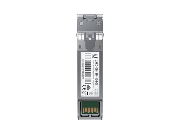 Ubiquiti UACC-OM-SM-10G-S-20 - SFP (mini-GBIC) transceivermodul - 10GbE - 10GBASE-BiDi - LC-enkeltmodus - opp til 10 km - 1270 nm / 1330 nm (en pakke