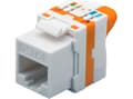 Miniatyrbild 1 av 4: Techly IWP-MD C6/UROTT, Vit, Honkoppling, U/UTP (UTP), 14,5 mm, 30,1 mm, 16 mm