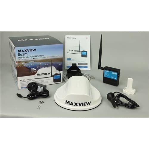 Maxview Roam Mobil 3G / 4G Wi-Fi System antenn inklusive router för husvagnar, husbilar och båt
