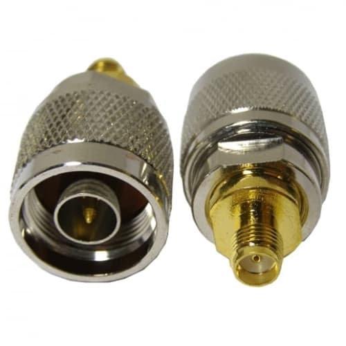 Adapter från SMA hona till N hane koaxial