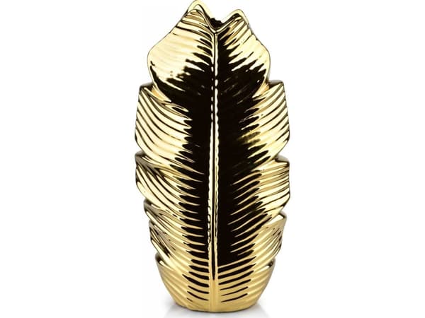 Mondex LEAF GOLD WAZON 7,5x17xh35cm