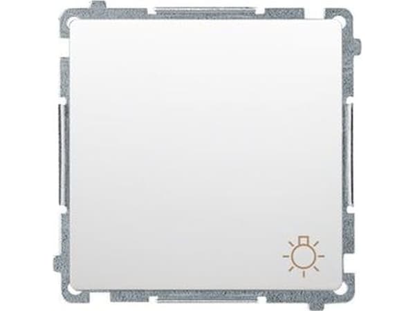 Kontakt-Simon DS1A.01/11, Painikekytkin, Muovi, Valkoinen, IP20, IP44, 250 V, 16 A