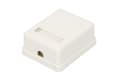 Miniatyrbild 2 av 5: Extralink EX.9632, Vit, Honkoppling, ABS, 1 styck