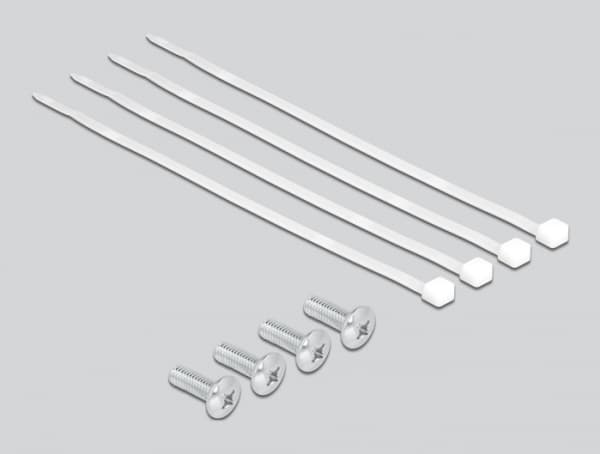 Delock - Koblingspanel - skapmonterbar - CAT 5e - RJ-45 X 24 - blå, gul, rød, grønn - 1U - 19"