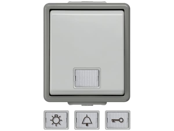 Siemens 5TD4701, Pushbutton switch, Flerfarget, 105 g