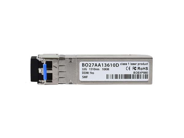 BlueOptics DS-SFP-FC32G-LW-BO, Fiberoptik, 32000 Mbit/s, SFP28, LC, 10000 m, 1310 nm